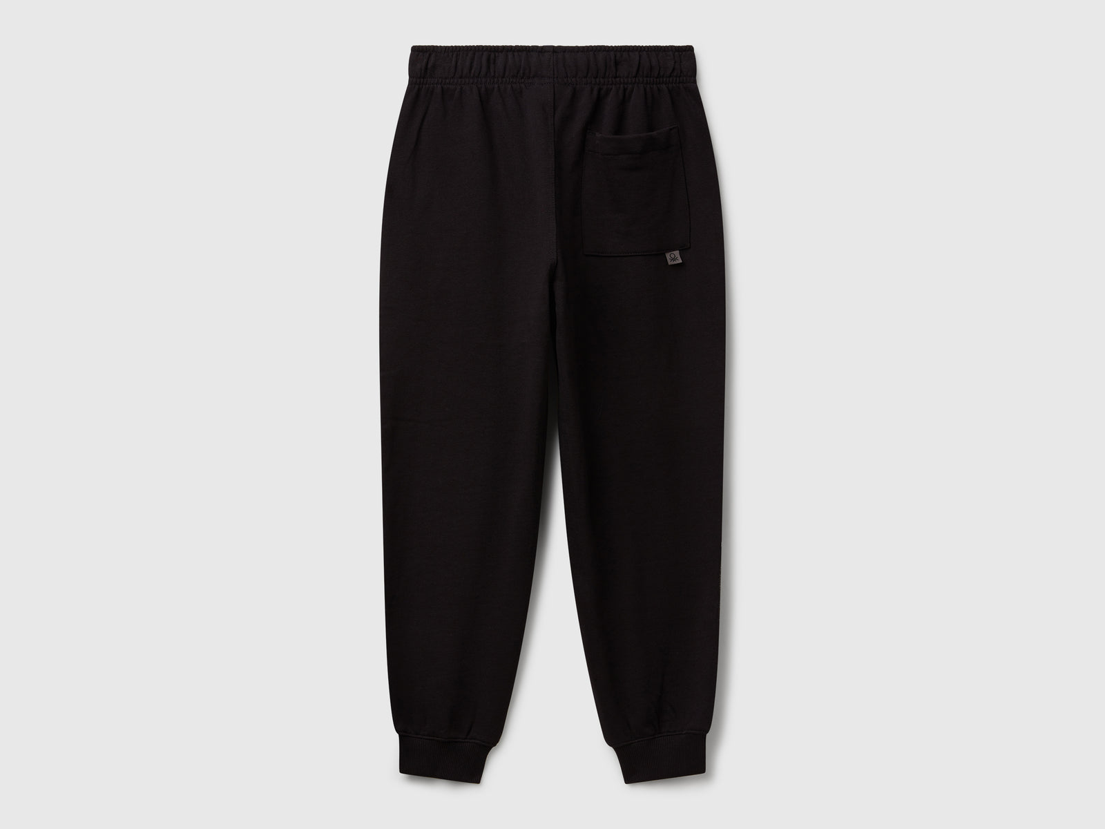 Joggers in puro cotone da bambino nero 2 | Benetton Outlet