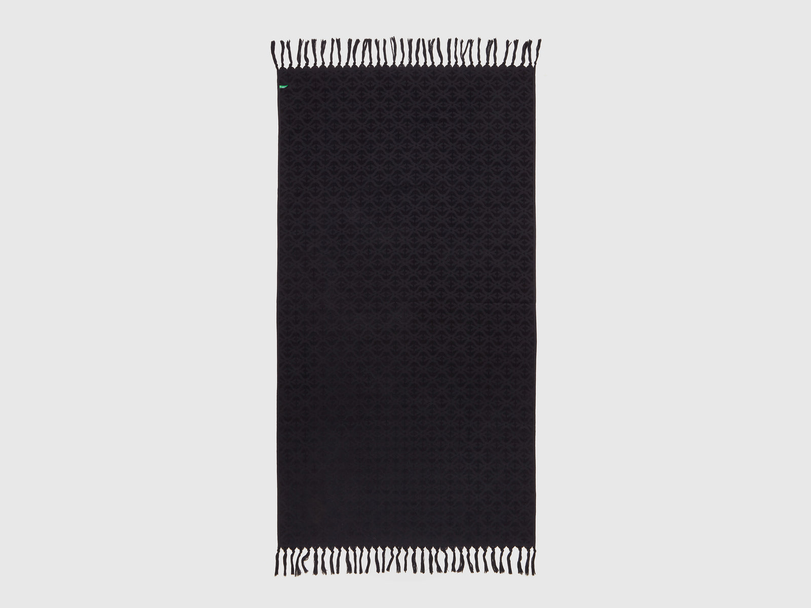 Telo mare Monogram da uomo nero 2 | Benetton Outlet
