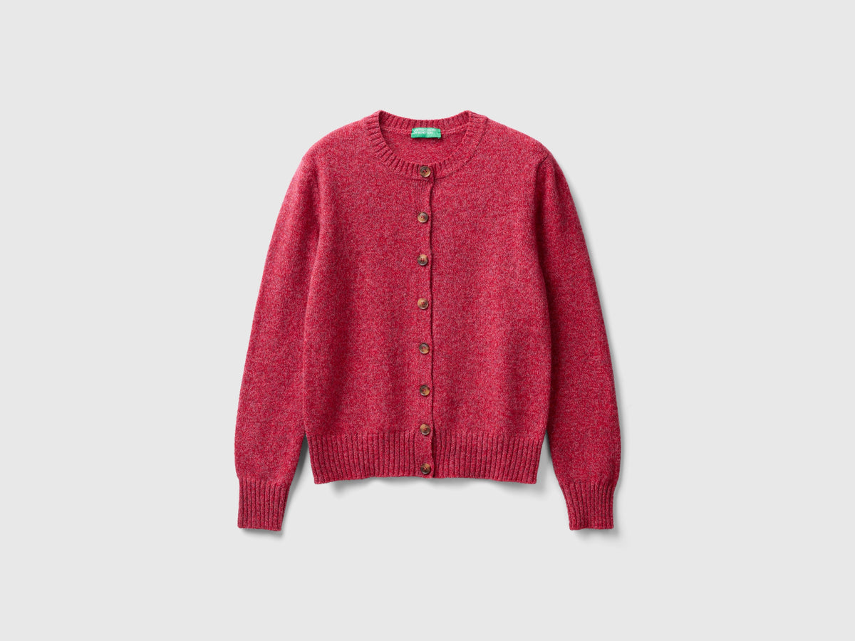 Cardigan in pura lana Shetland