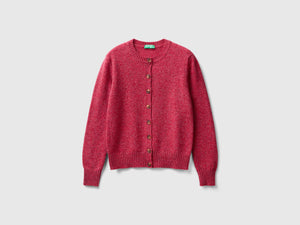 Cardigan in pura lana Shetland