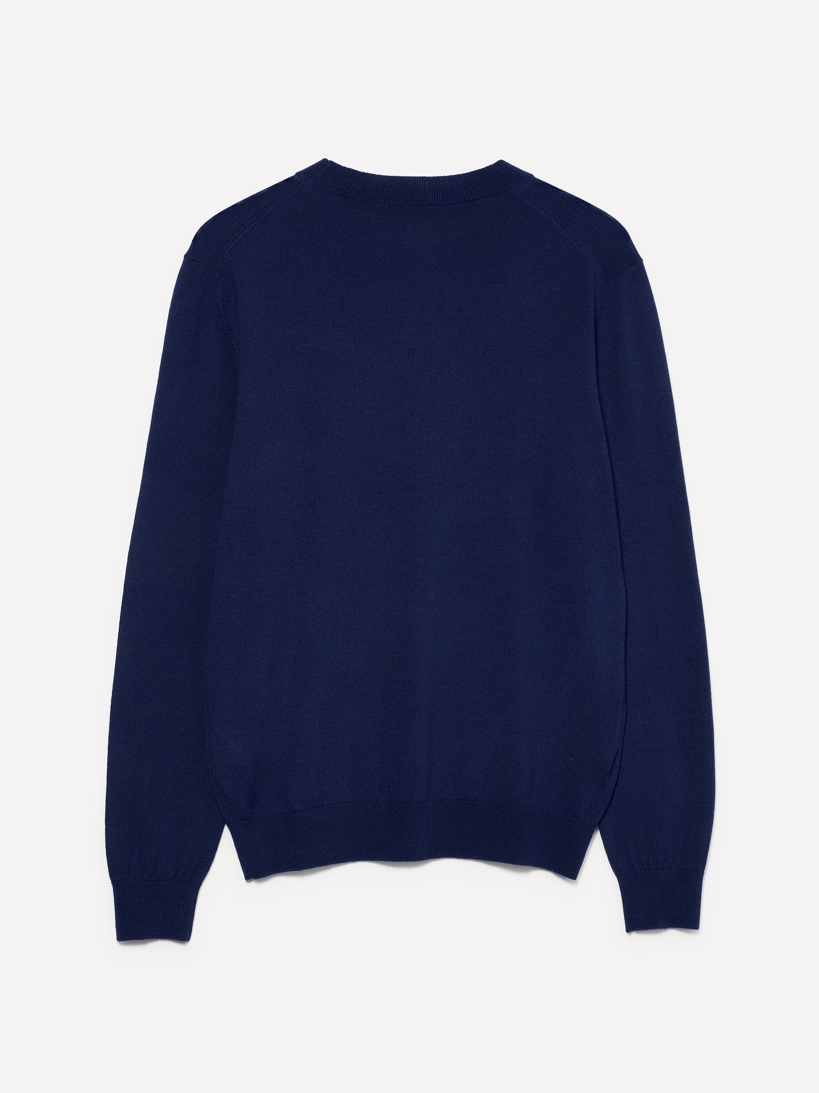 Maglia blu navy in misto lana da uomo blu scuro 2 | Sisley Outlet