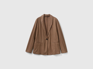 Blazer pied de poule