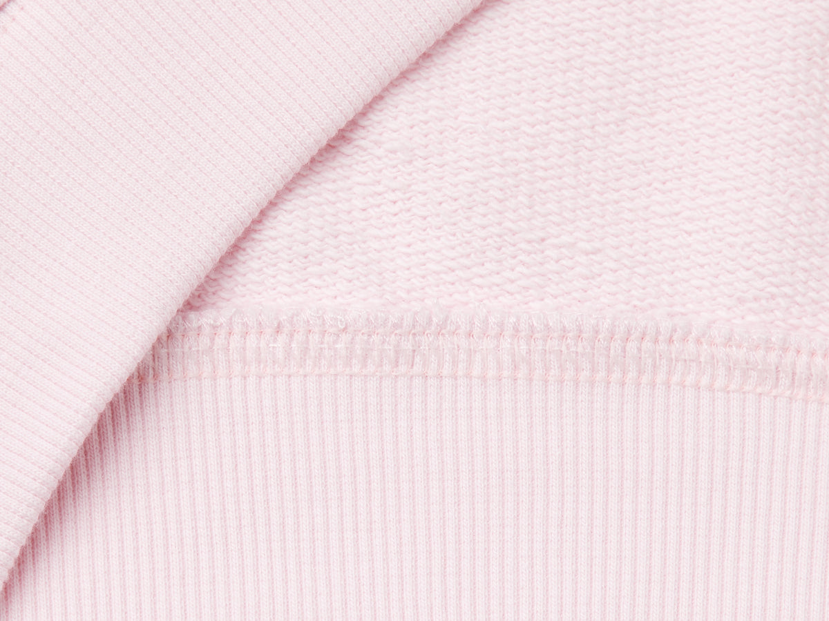 Felpa 100% cotone con logo glitter