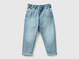 Jeans paperbag in denim