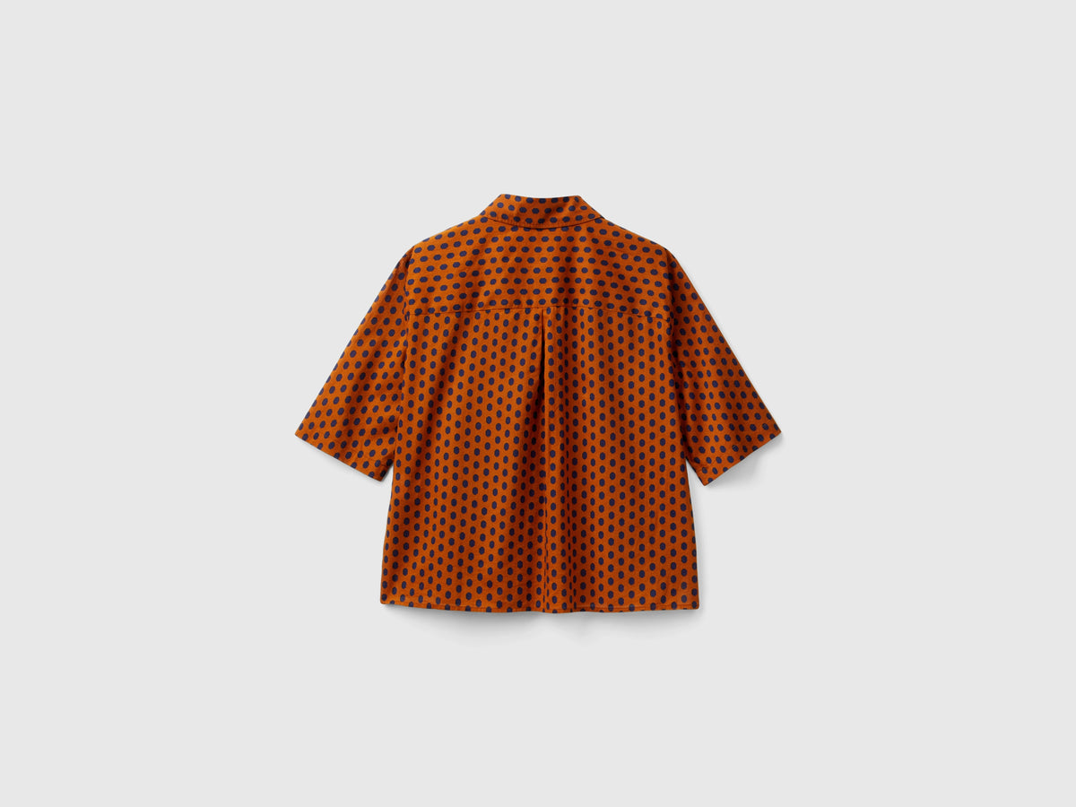 Camicia fantasia a manica corta