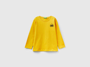 T-shirt manica lunga con logo