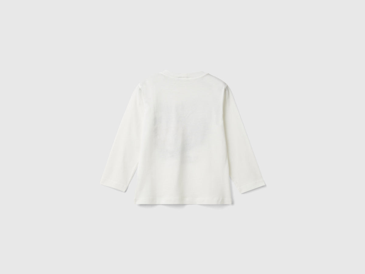 Maglietta regular fit con stampa