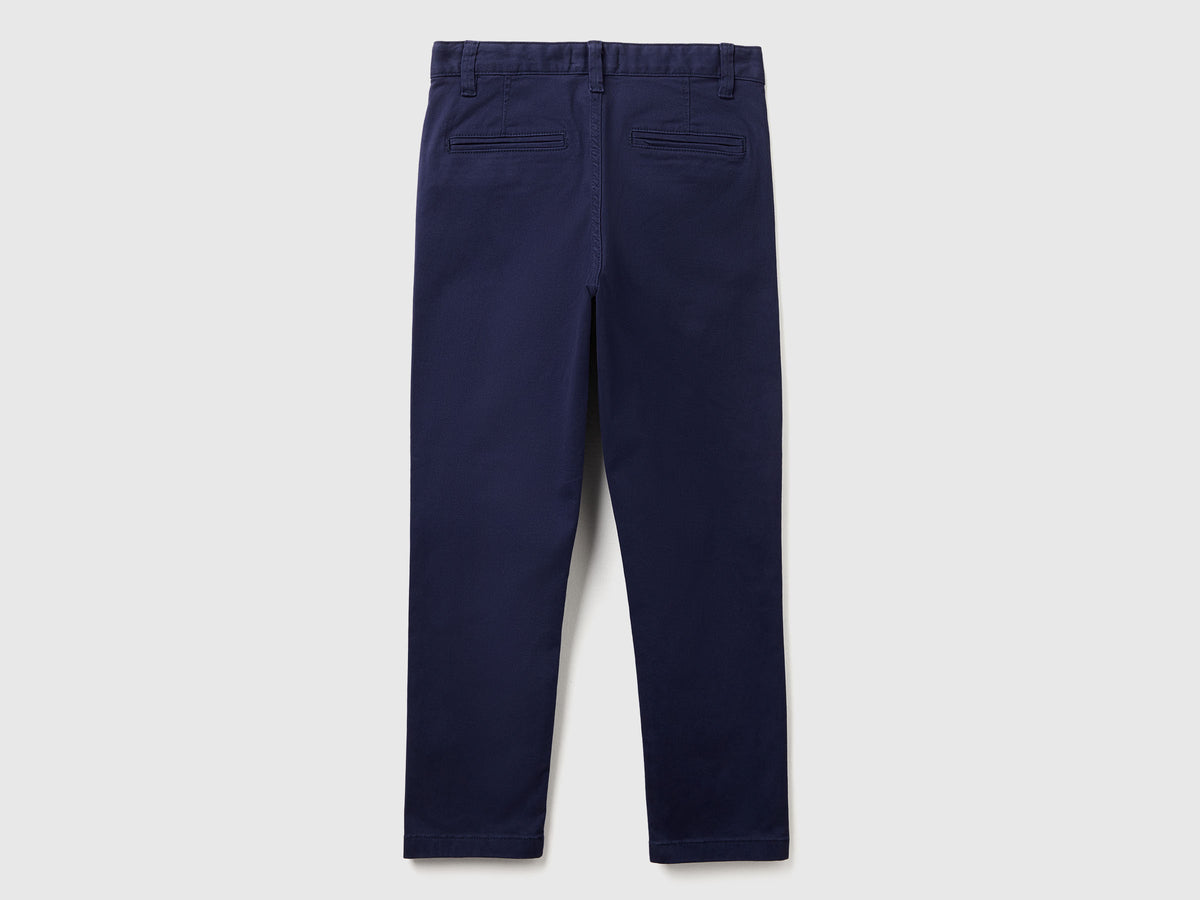 Chino slim fit in cotone stretch