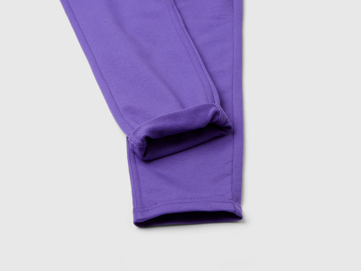 Jeggings in felpa stretch