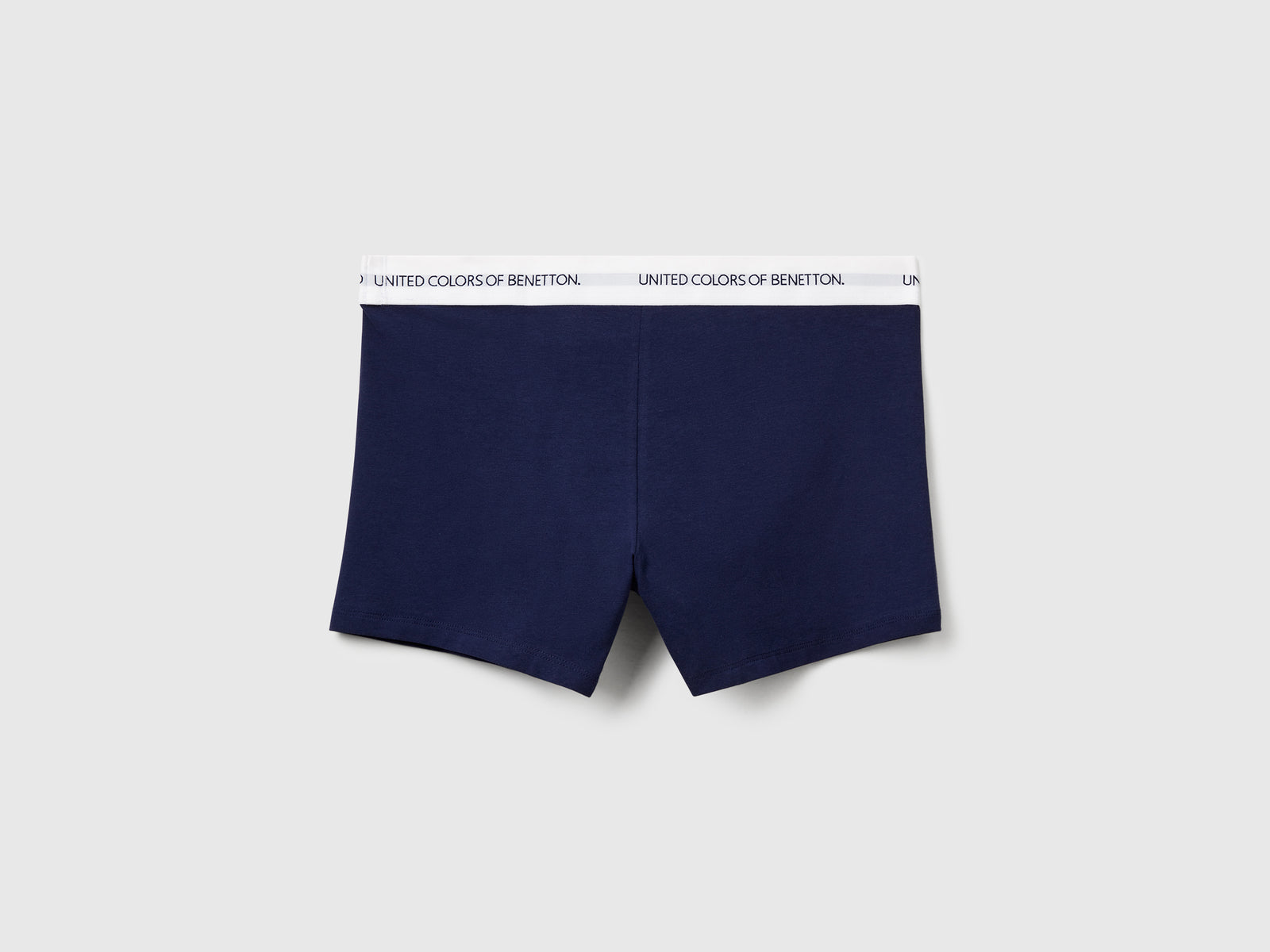 Boxer in cotone stretch da uomo blu scuro 2 | Benetton Outlet
