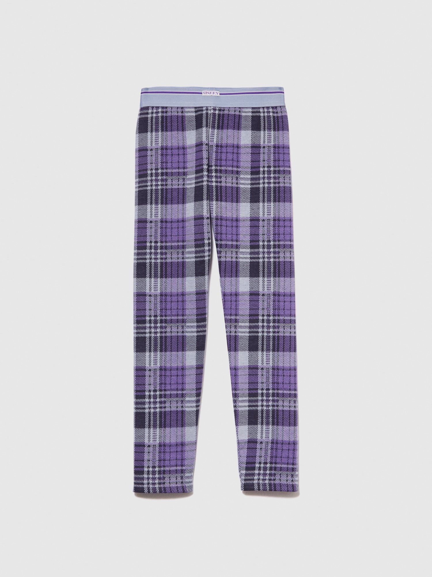 Leggings tartan da bambina rosso | Sisley young Outlet