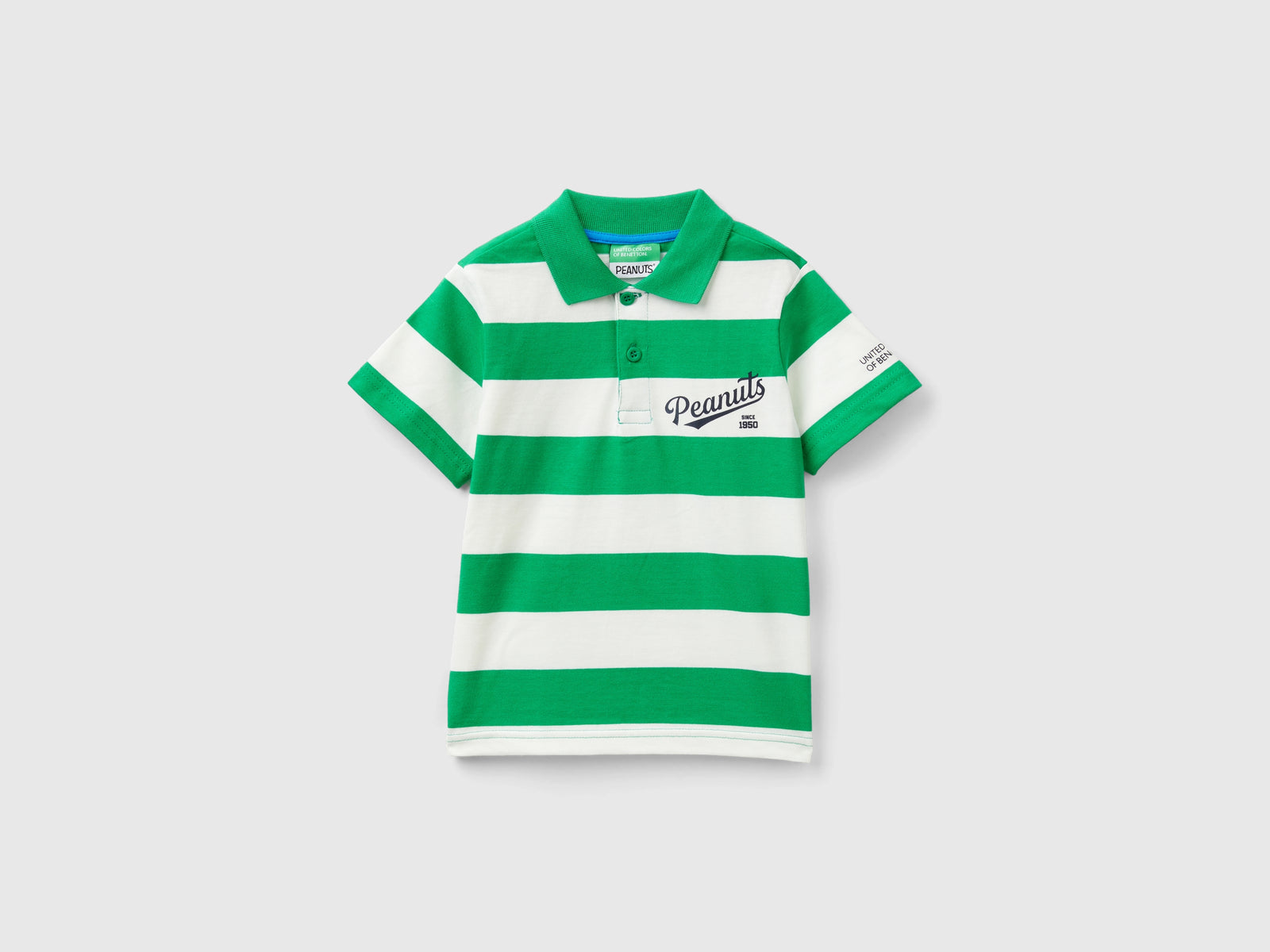 Polo a righe ©Peanuts da bimbo multi-color | Benetton Outlet