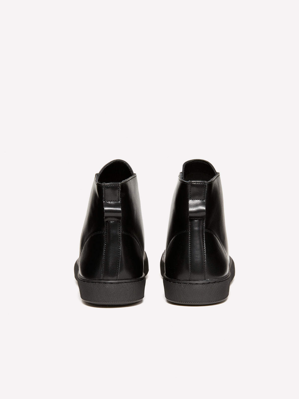 Sneakers alte in pelle