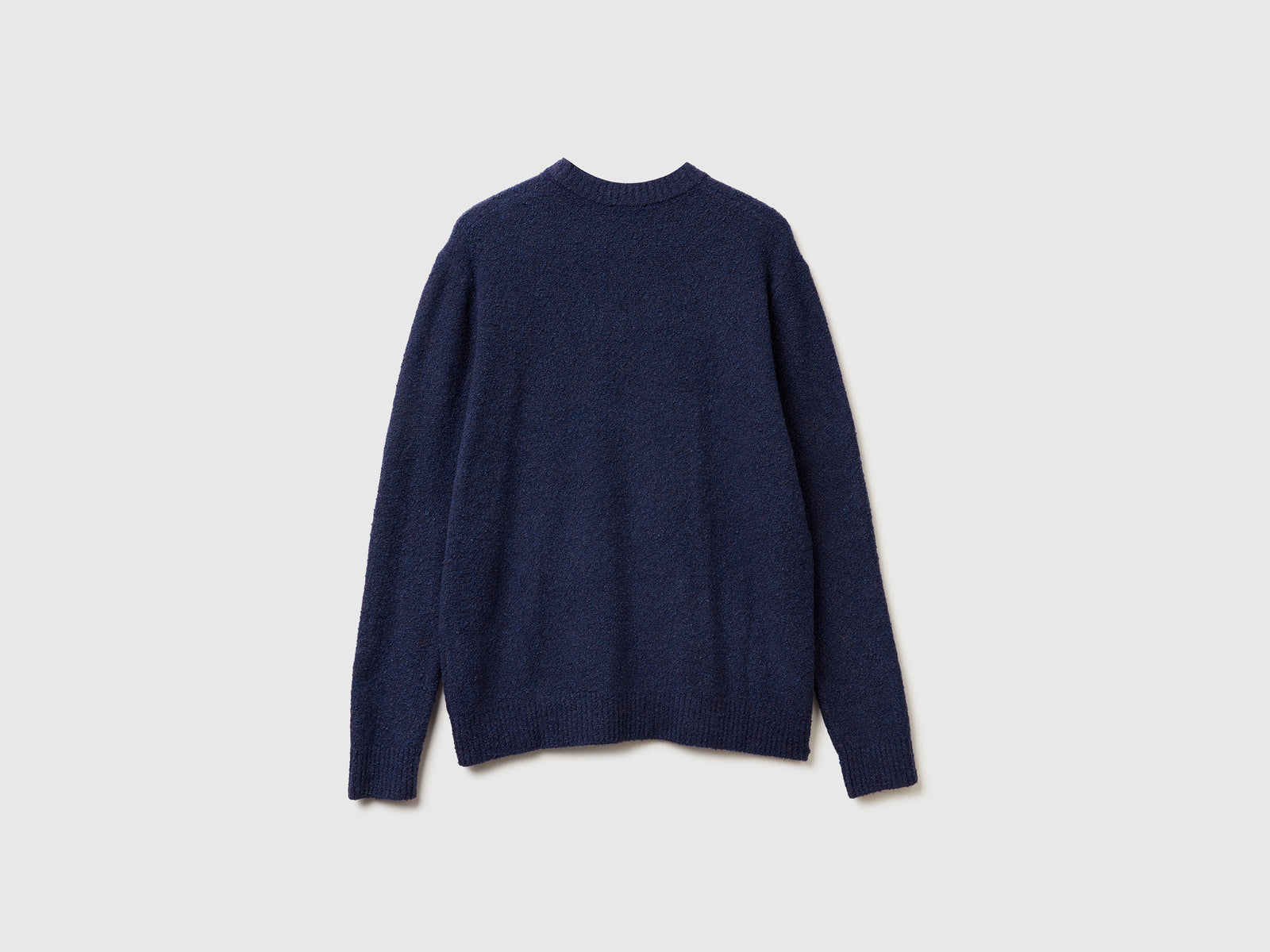 Maglione in misto lana da uomo blu 2 | Benetton Outlet