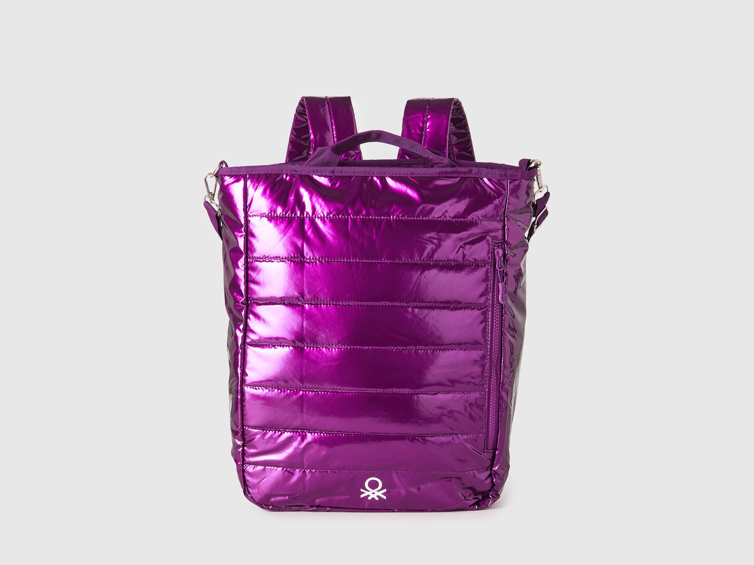 Zaino imbottito con tracolla da uomo prugna | Accessori 0j Outlet