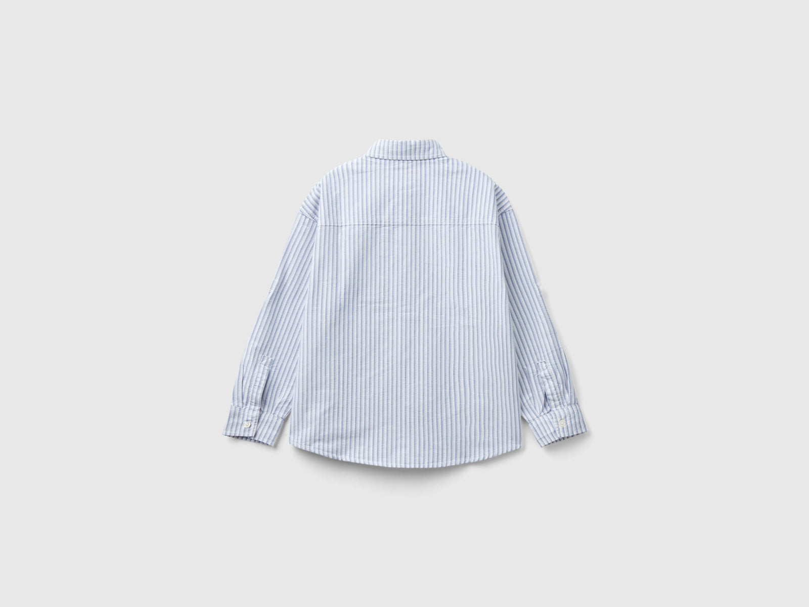 Camicia manica lunga a righe da bambino multi-color 2 | Benetton Outlet