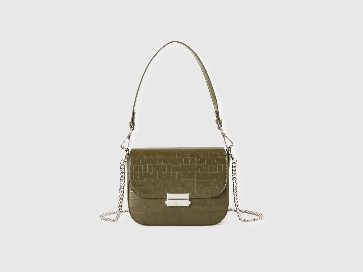 Be Bag piccola verde con stampa cocco