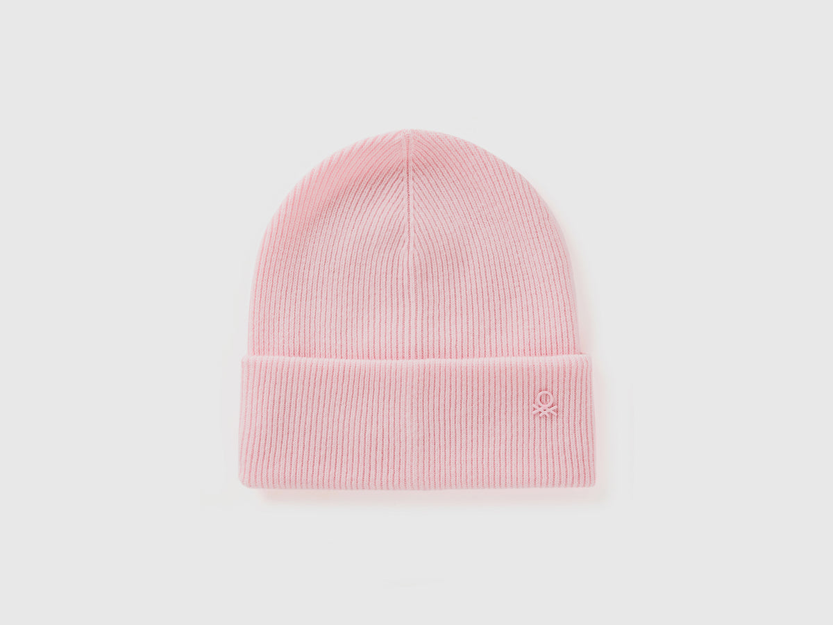 Wool blend hat