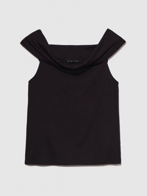 T-shirt spalle scoperte
