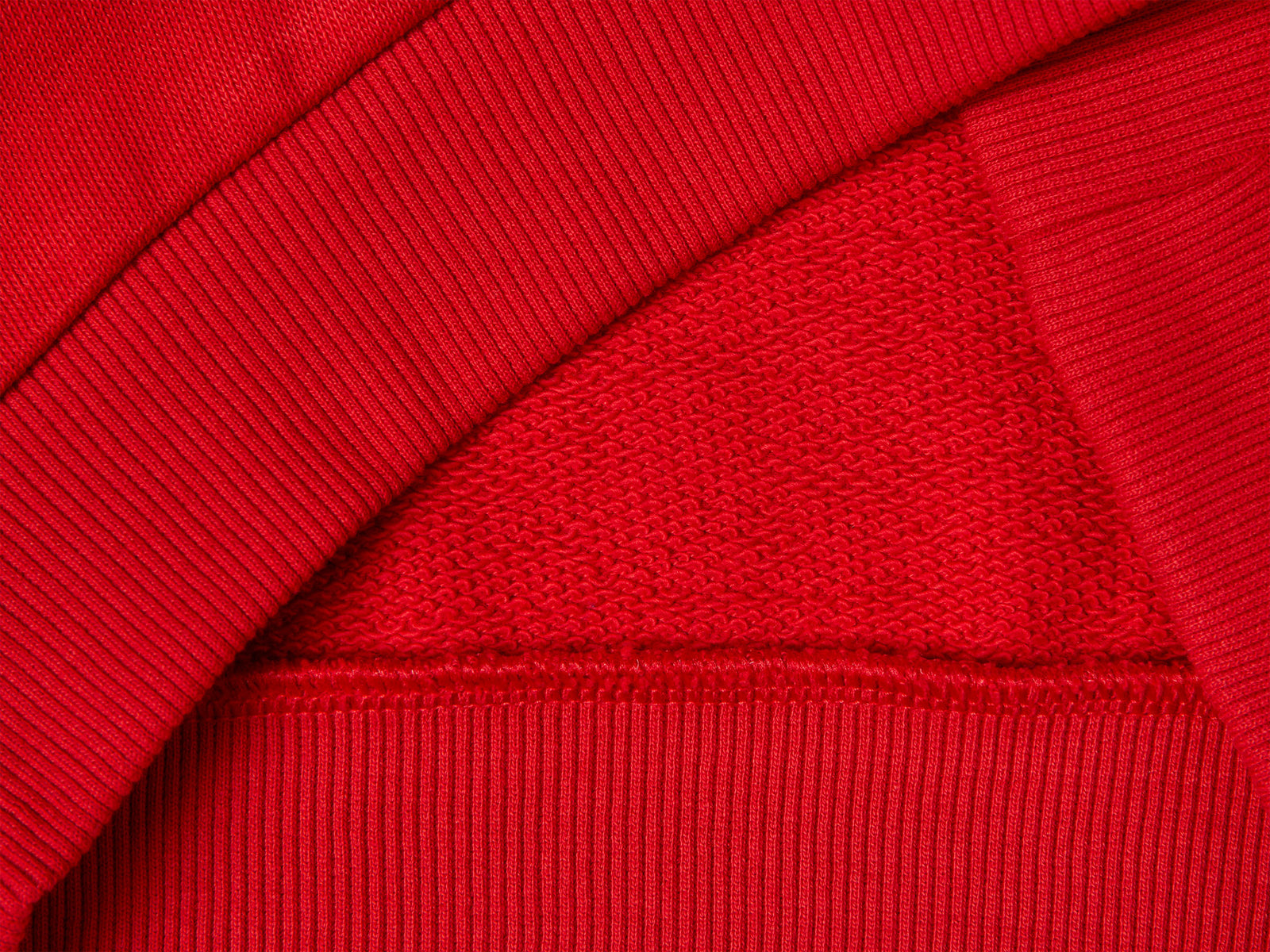 Tuta in felpa con logo da bimbo rosso 3 | Benetton Outlet
