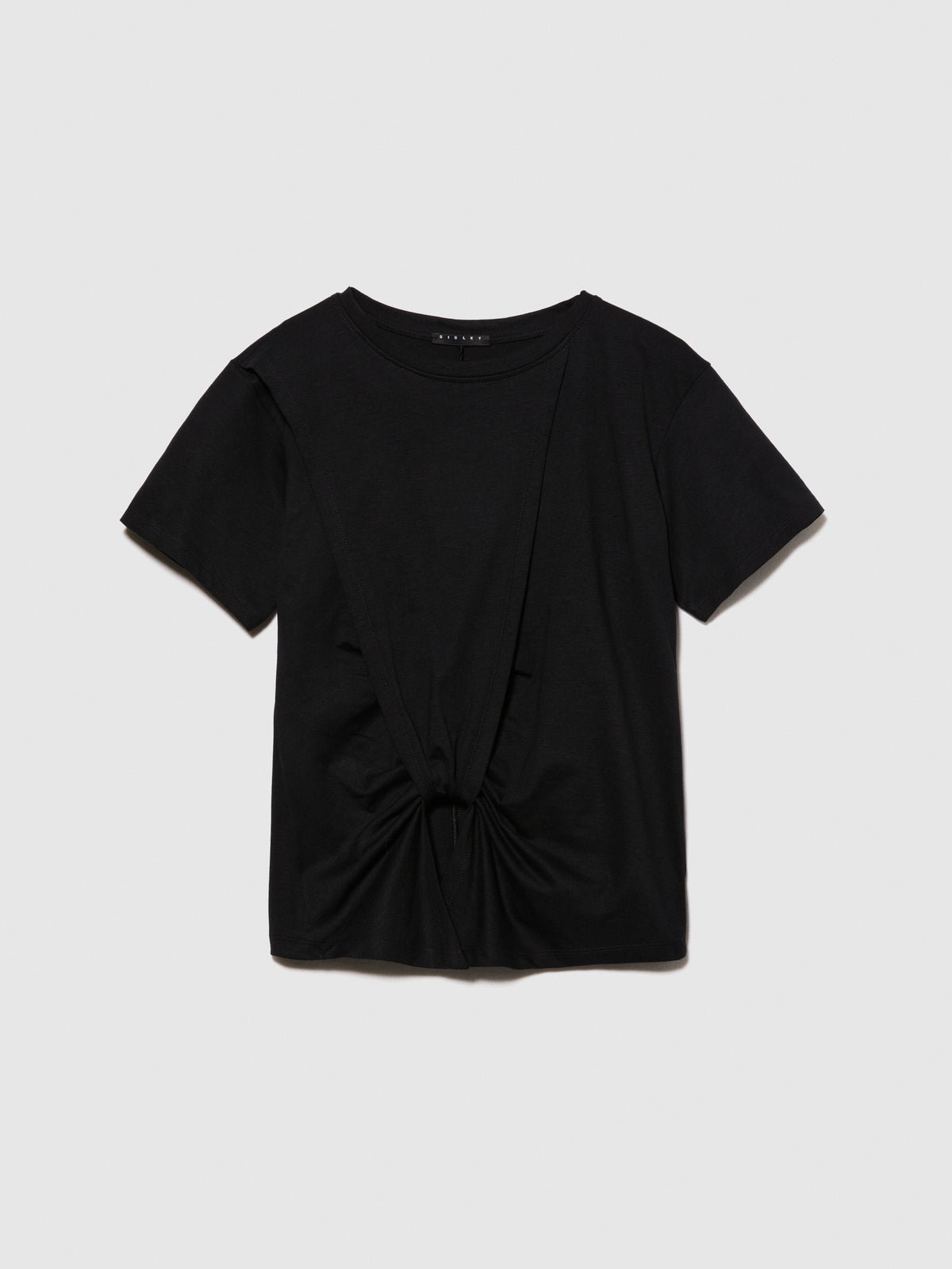 T-shirt con annodo
