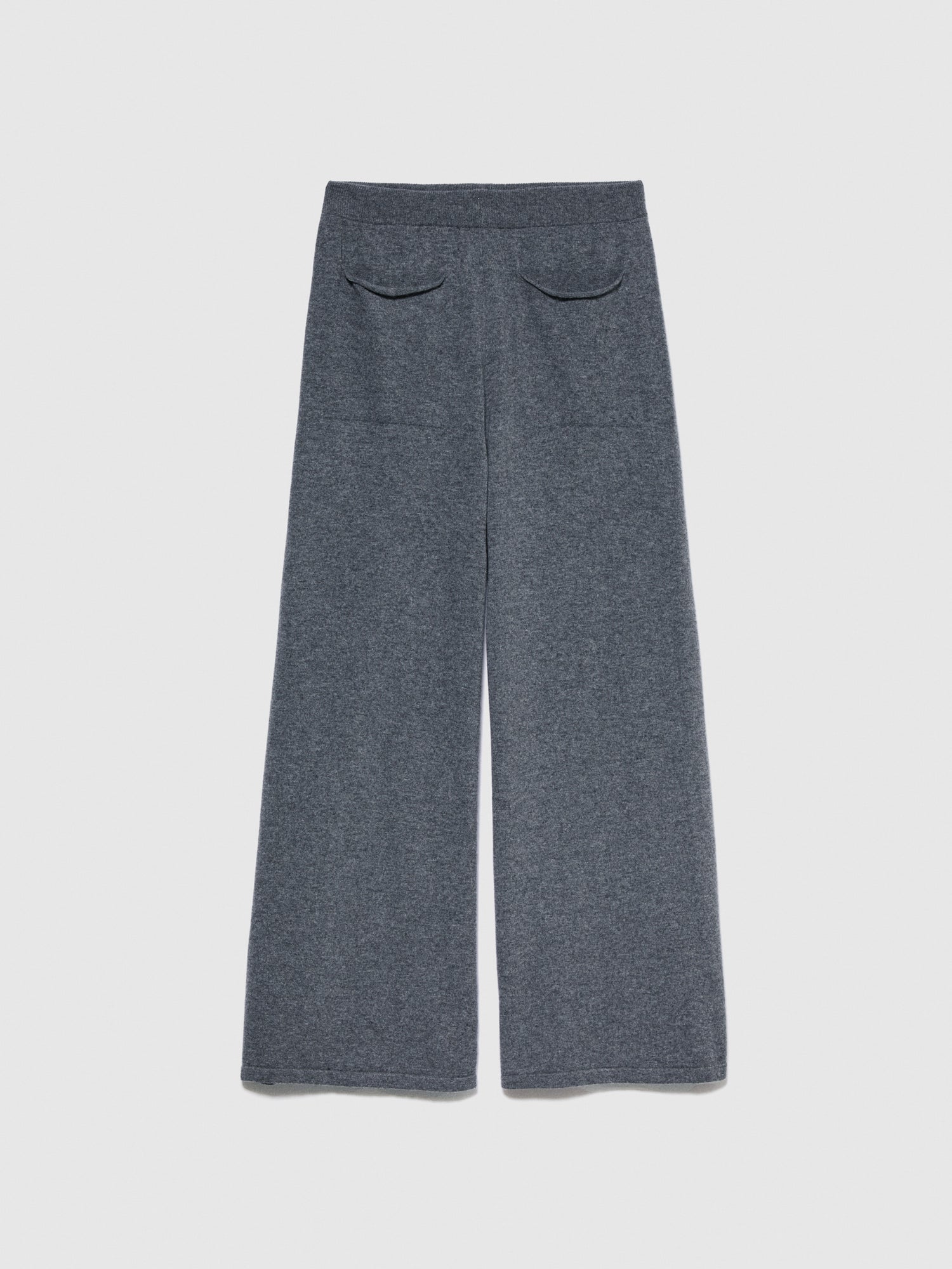 Pantaloni in maglia da donna grigio scuro | Sisley Outlet