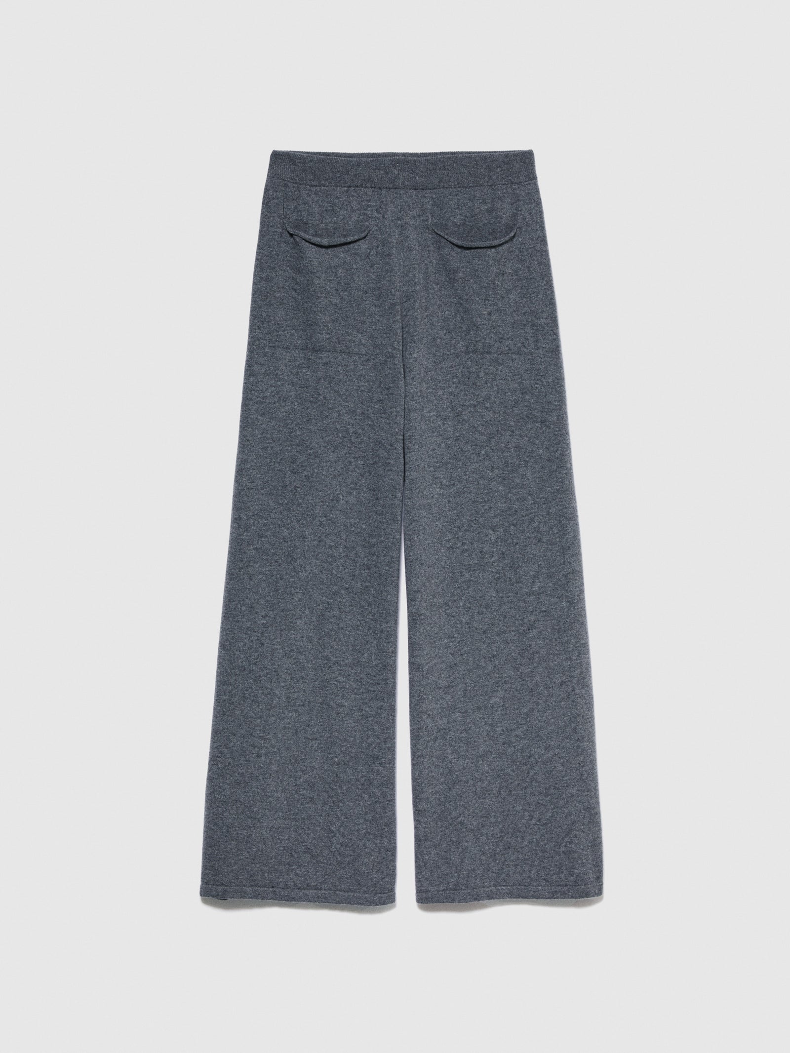 Pantaloni in maglia da donna grigio scuro | Sisley Outlet