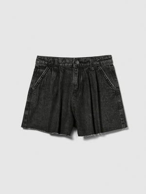 Shorts di jeans a campana