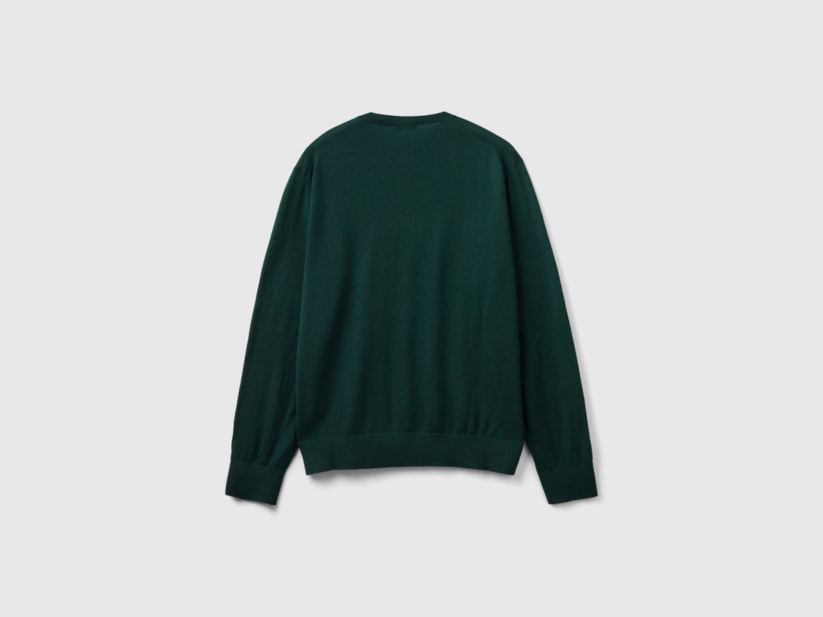 Maglia in pura lana Merino