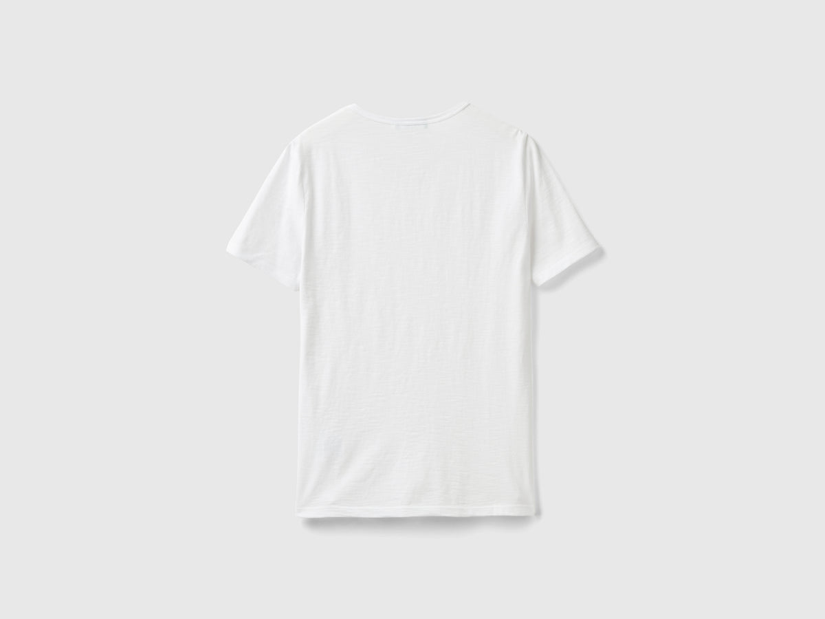 T-shirt manica corta in cotone leggero
