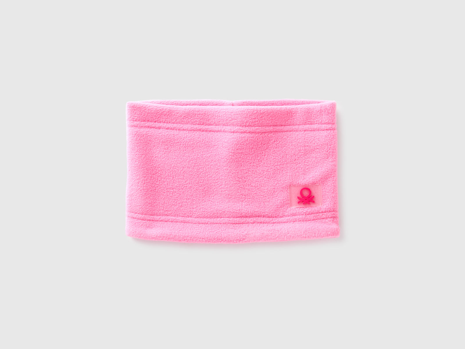 Scaldacollo in pile da bimbo rosa 2 | Benetton Outlet