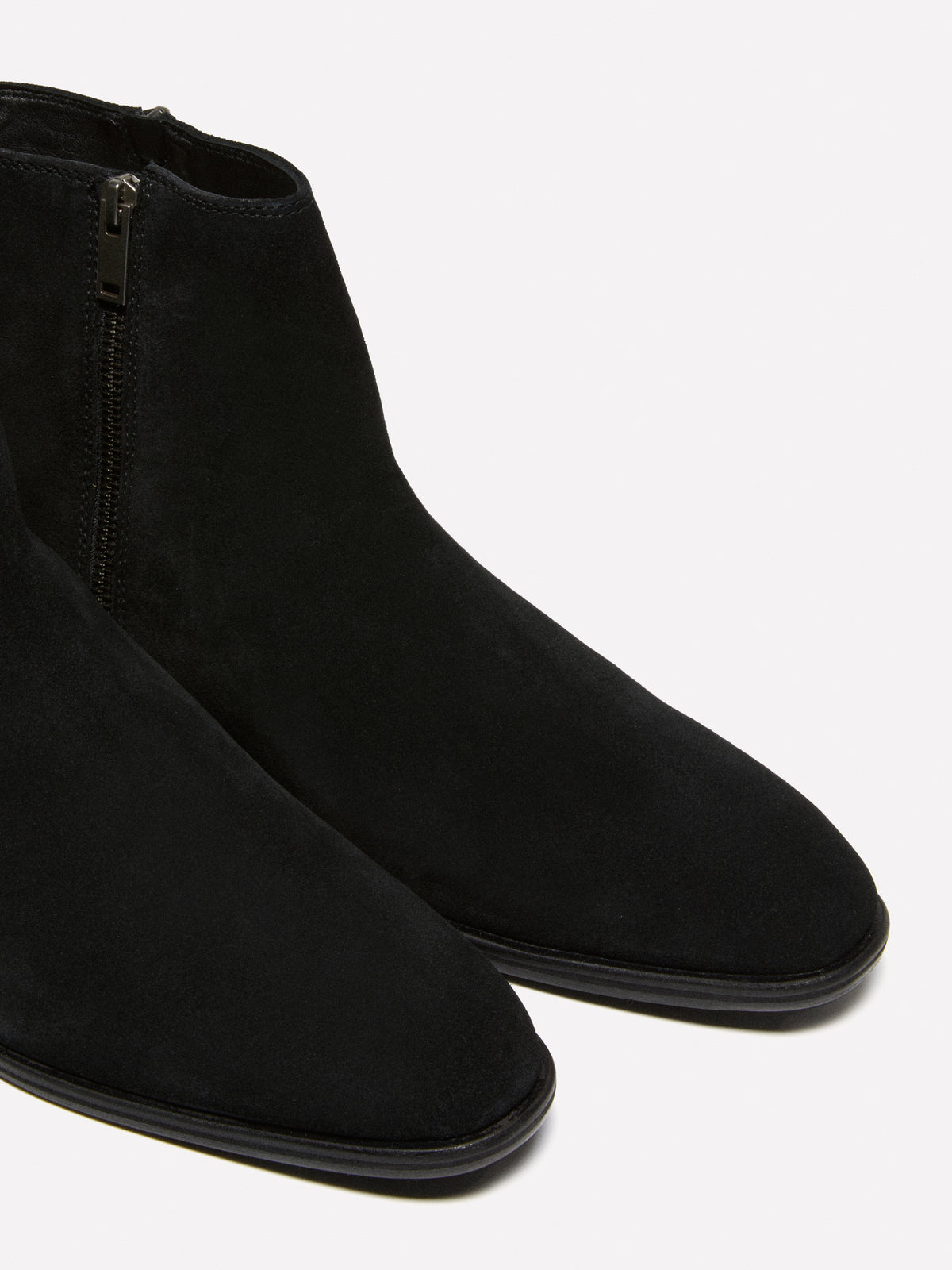 Suede ankle boots