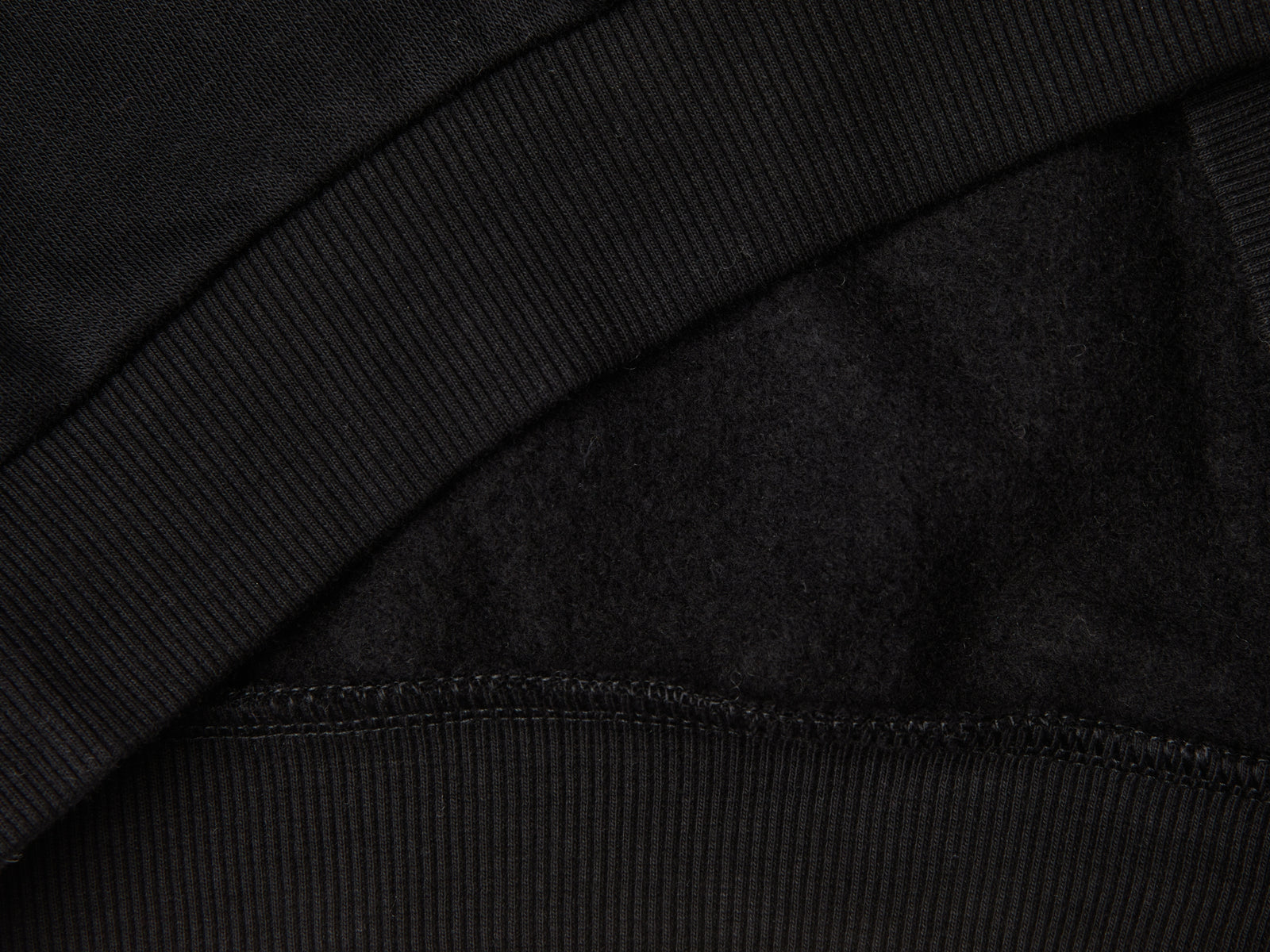 Felpa con cappuccio e paillettes da bambina nero 3 | Benetton Outlet