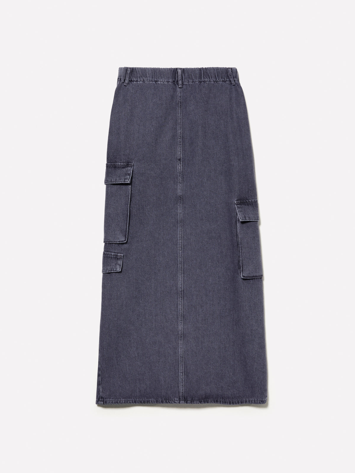 Gonna di jeans con spacco
