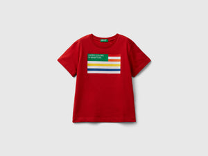 T-shirt 100% cotone bio con stampa