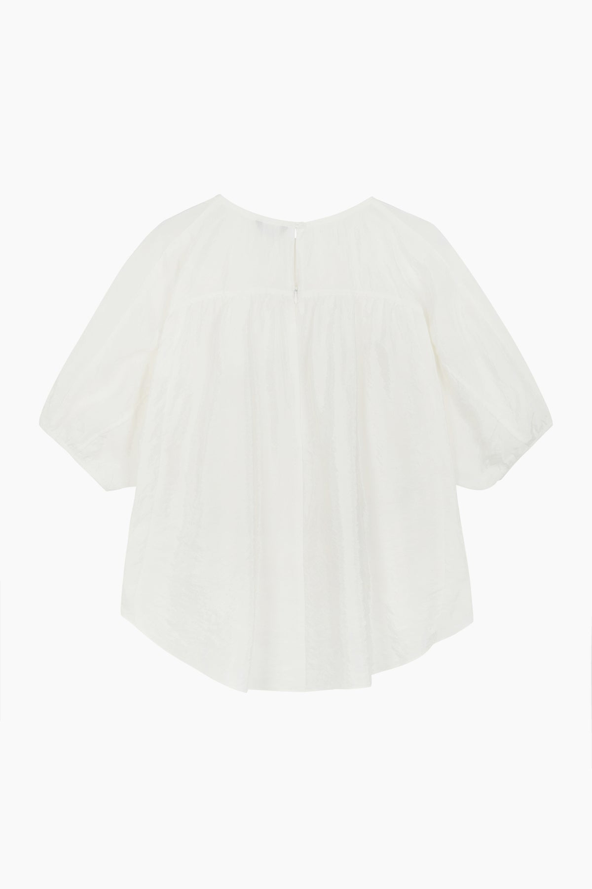 Blusa con maniche a palloncino
