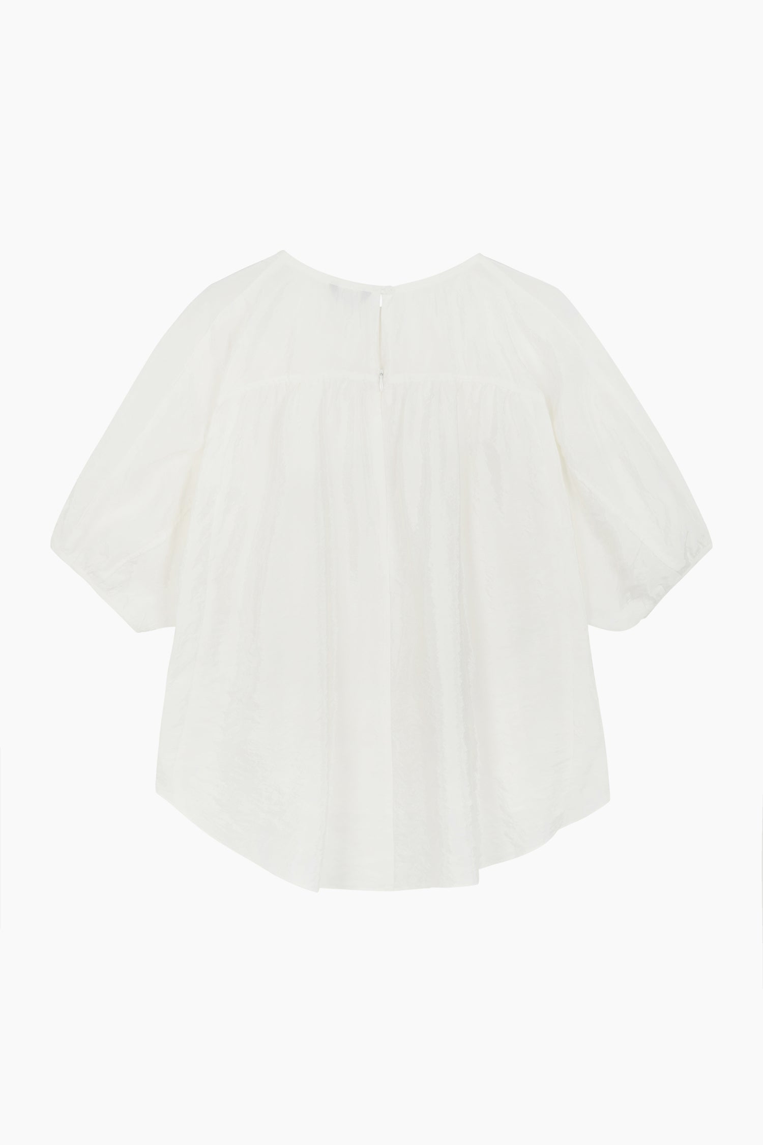 Blusa con maniche a palloncino da donna bianco 2 | Sisley Outlet