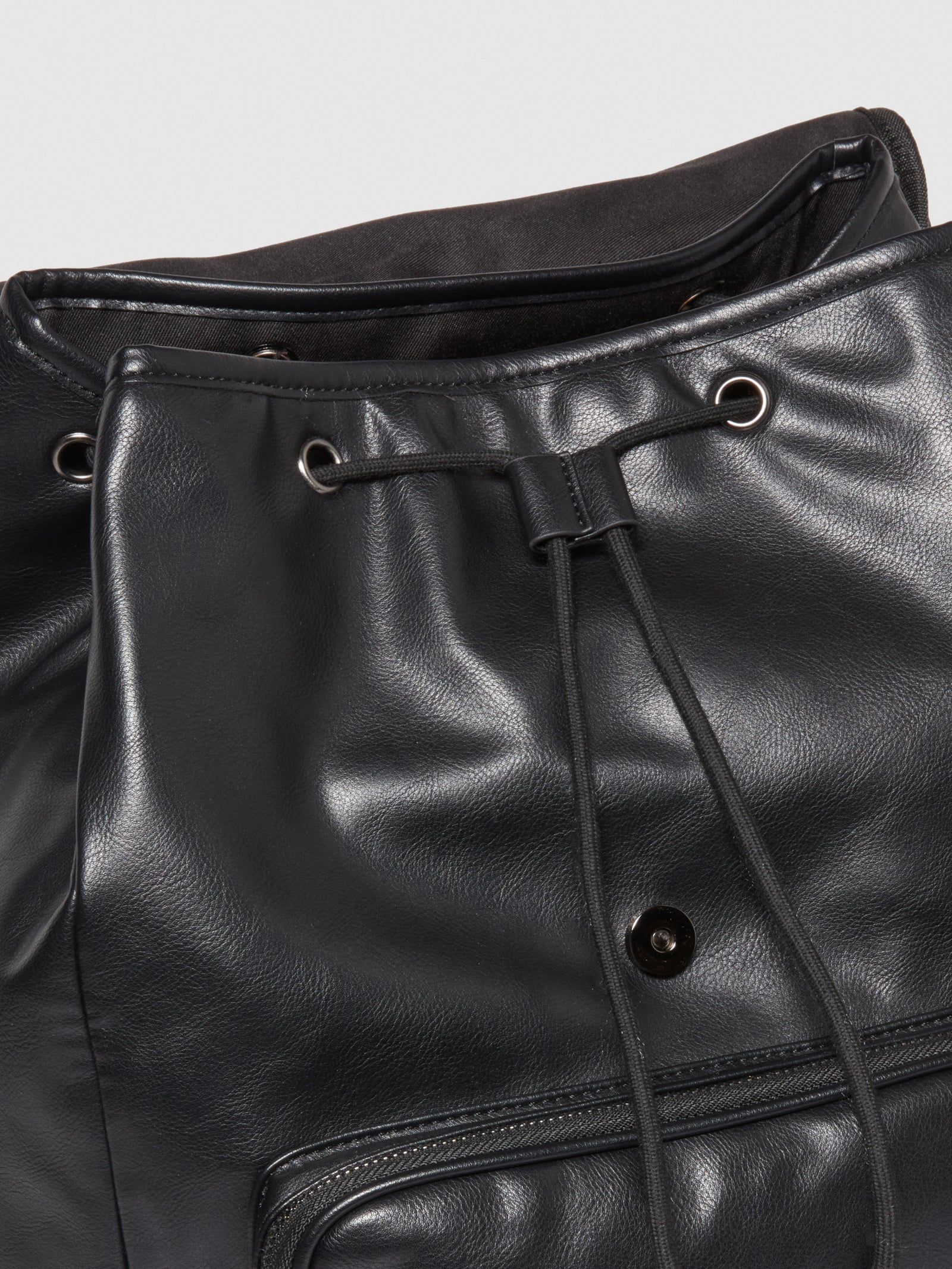 Zaino tinta unita da uomo nero 3 | Sisley Outlet