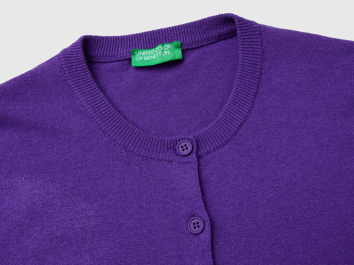 Wool and cashmere blend cardigan