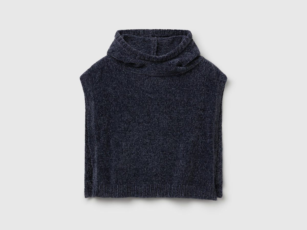 Poncho in ciniglia