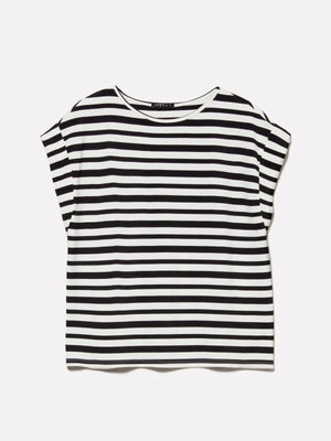 T-shirt a righe e