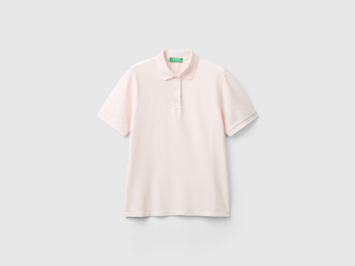 Polo in cotone bio stretch