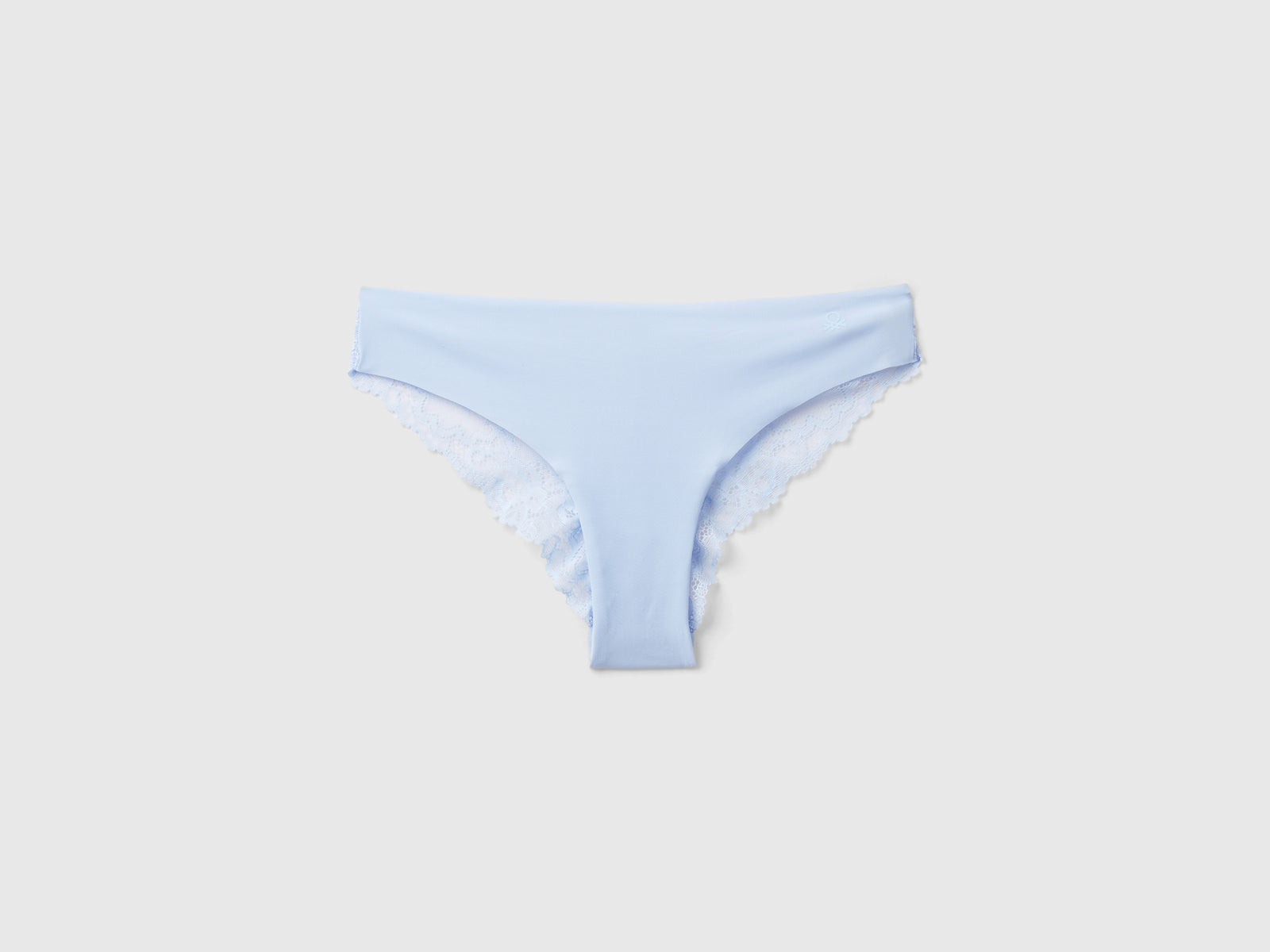 Brasiliana con pizzo stretch da donna lilla | Benetton Outlet