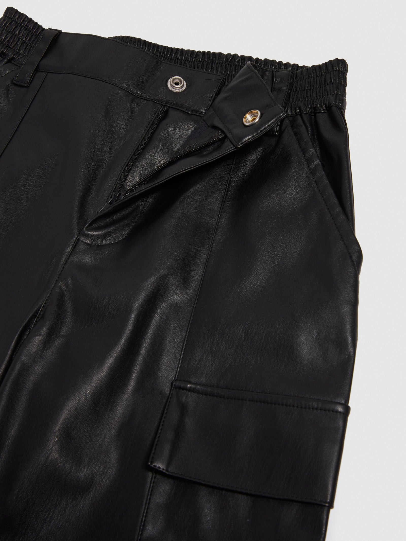 Pantaloni cargo da bambina nero 2 | Sisley young Outlet