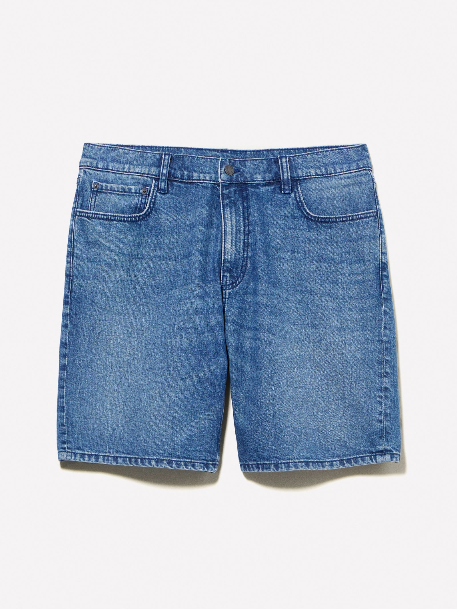 Bermuda di jeans scuro da uomo blu | Sisley Outlet