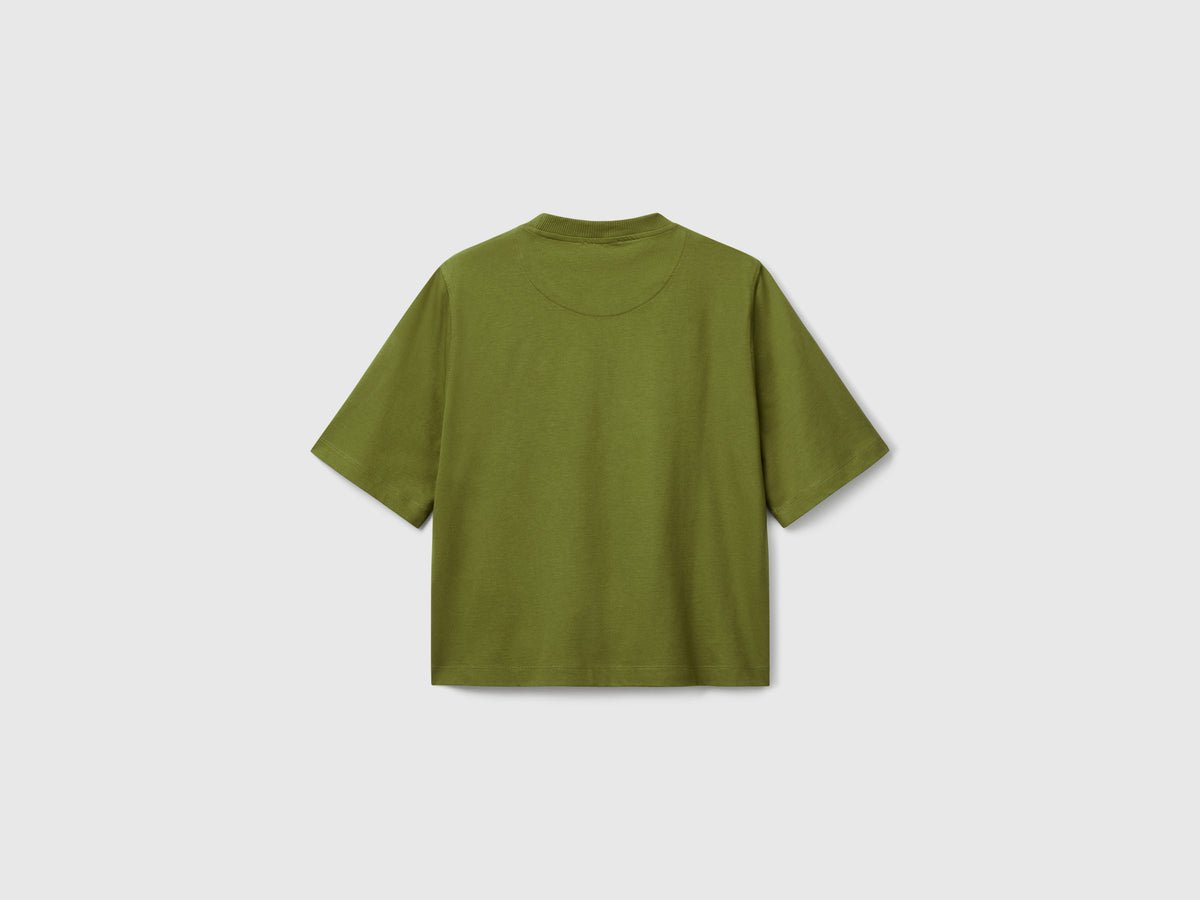 T-shirt boxy fit 100% cotone