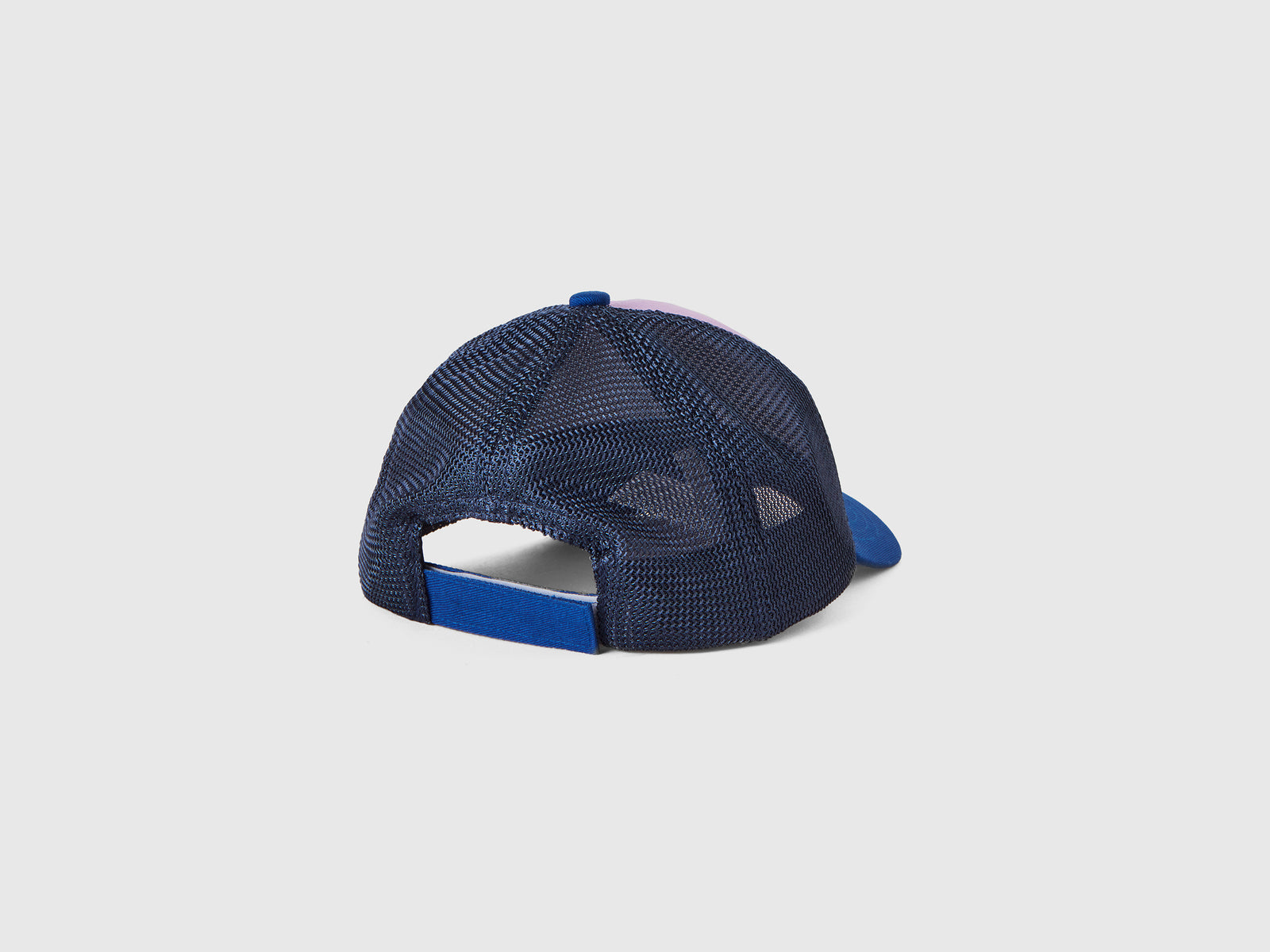 Cappello baseball in cotone e rete da bimbo lilla 2 | Benetton Outlet