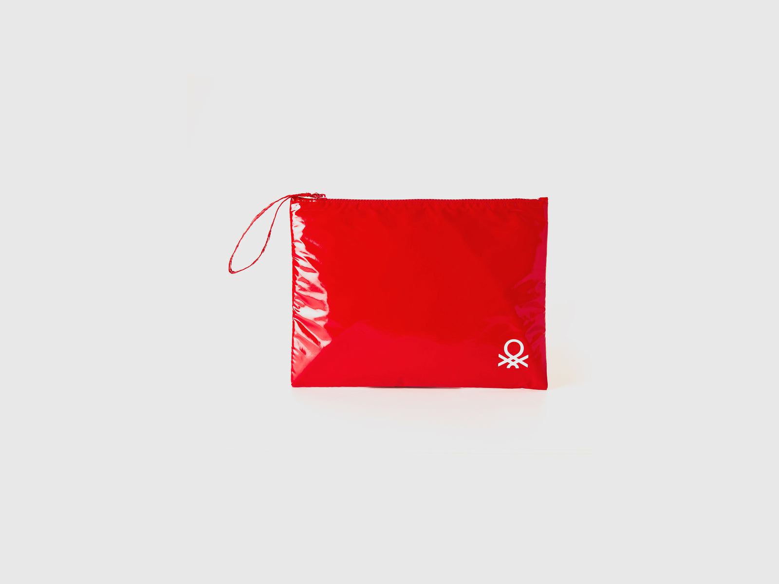 Busta grande con logo da uomo rosso | Multimarchio Outlet