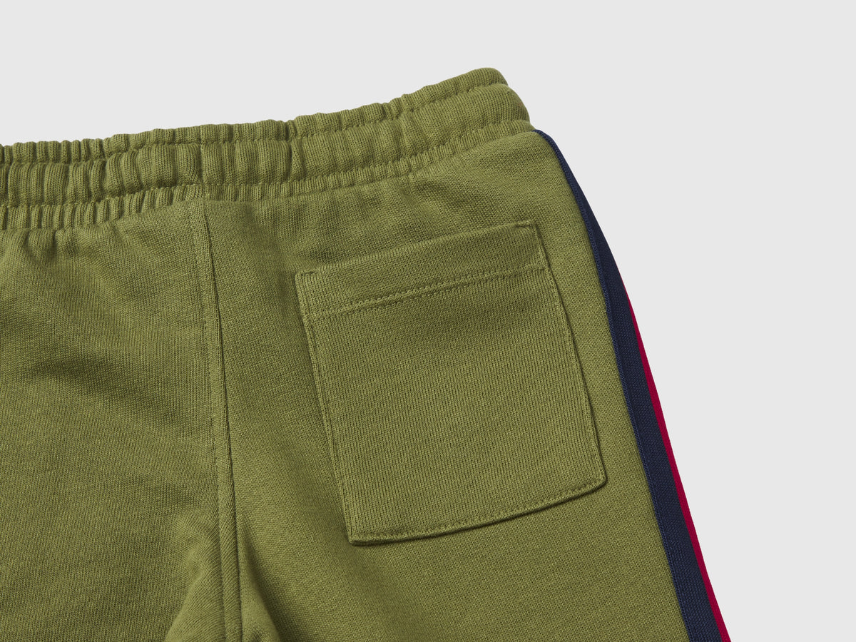 Joggers in felpa con bande
