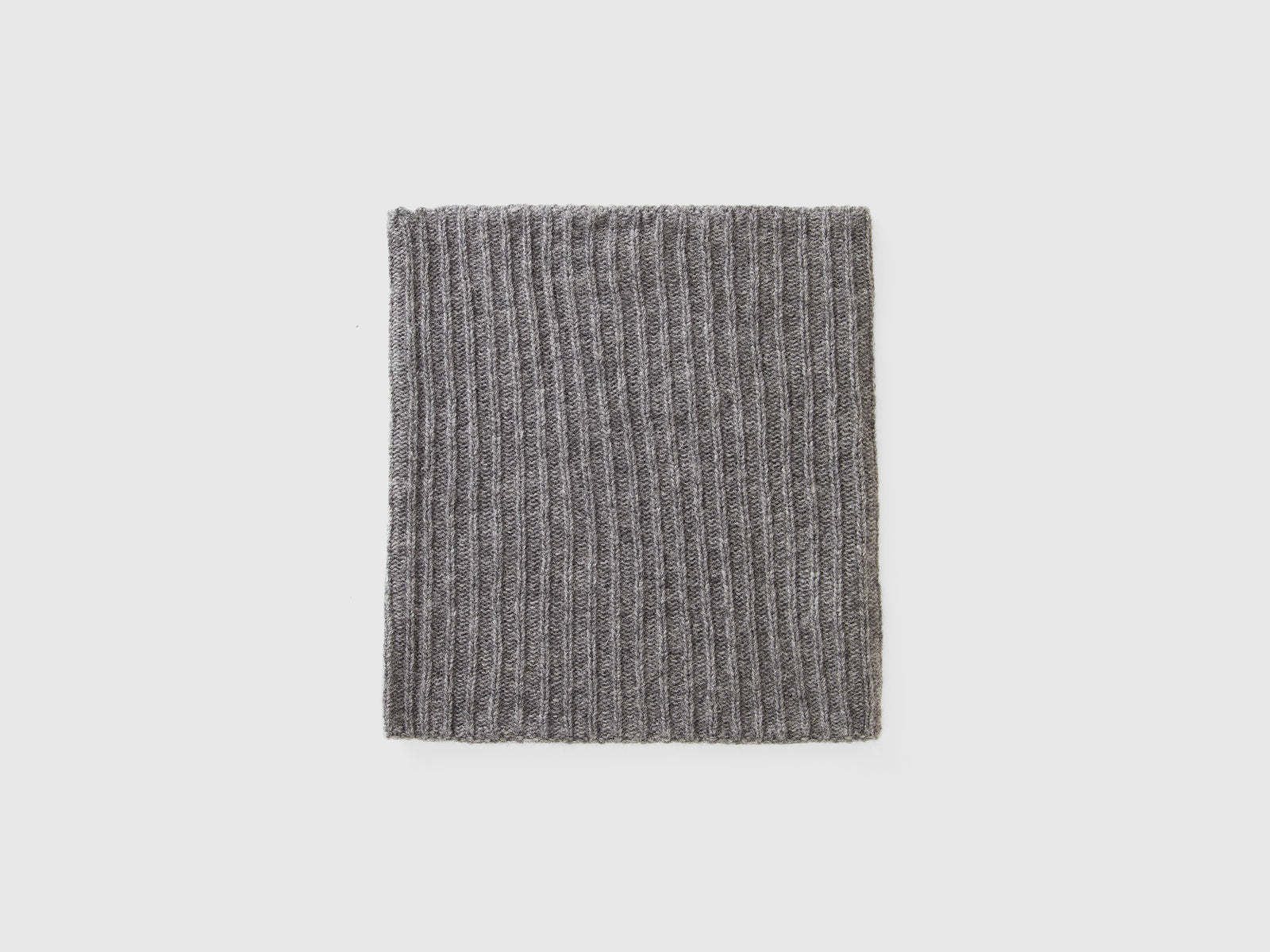 Scaldacollo in misto lana da donna grigio 2 | Benetton Outlet